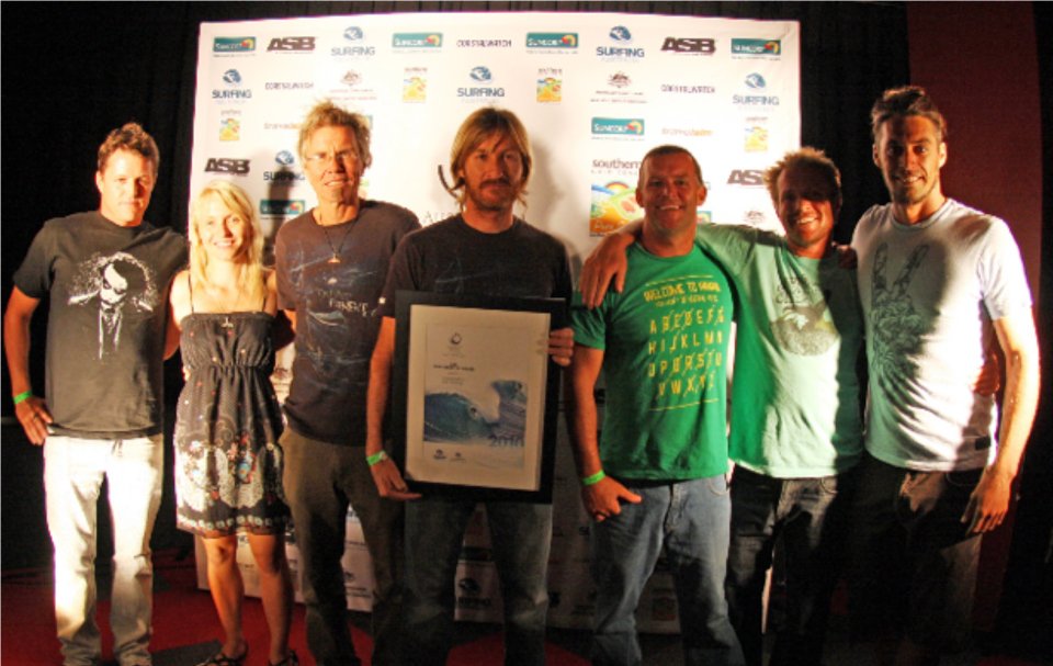 TRANSPARENTSEA VOYAGE WINS ASB SURF INDUSTRY AWARD